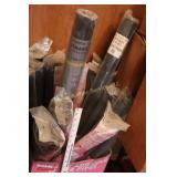 1/2" Pipe Insulation & 2 Rolls Fiberglass screen