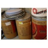 Cardboard Barrels w/ Lids