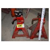 Pair of 6 ton jack stands