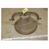 Cast Iron School/ Church Bell Antique