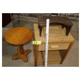 Side table & stand