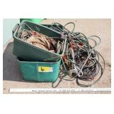 Extension cords, etc in Gibson tote