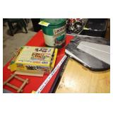 Lincoln Logs and Dartboard