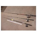 3 Fishing Poles