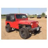 1993 Jeep Wrangler 2 door 5 Speed 4x4