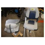 2 High-Back Boat Seats