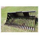 Rock bucket skidloader mount 6 1/2' Haugen