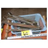 assorted sizes of wrenches