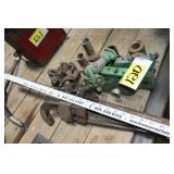 thread cutter, pipe cutter w/ assorted adapters