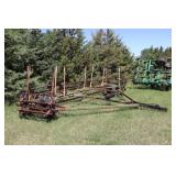 5 Section Steel Tooth Drag w/Cart 25'
