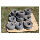 12 rolls of wire #9 telephone wire