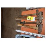 assorted ballpene hammers