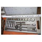 John Deere 1/2' drive socket set metric