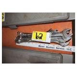 complete set SAE wrenches up to 15/16'