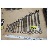 Craftsman standard wrenches complete set
