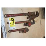 3 pipe wrenches