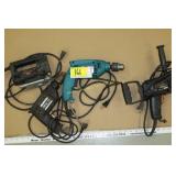 3/4" drills & jig saw