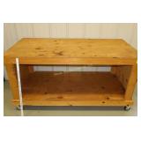 Rolling Shop Table 6