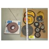 chop saw blades, grinder wheel & grinder blades
