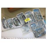 assortment of large bolts
