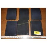 6 Ipads 7th Gen w/ Case & Keyboards