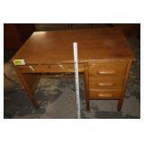 3 1/2ft Heavy Wooden Desk