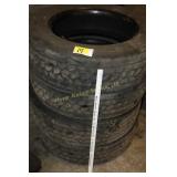 4 Bridgestone 255/70R22.5
