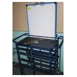 Rolling Cart with White Board