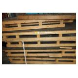 wooden stage platforms