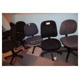 6 Office Chairs
