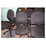 6 Office Chairs