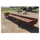 Feed Bunk Metal 20' long 28' tall
