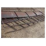 2 - Hay feeder panels 12'. 12' gate