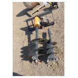 Skidsteer Post Hole Auger NEW 12' & 18' bits