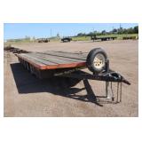 Triple Axle Trailer 22 1/2' x 8 1/2'
