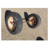 Wheels & axle 15' tires