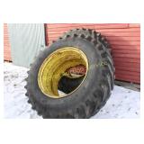 Band Duals w/ Clamps for JD 4640