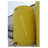 5000 Gallon Yellow Plastic Storage Tank