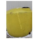 1000 Gallon Yellow Plastic Storage Tank