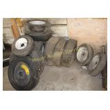Assorted Tires some are new