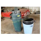 5 Large Garbage Cans
