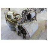 Squirrel Cage Fan w/Electric Motor & Shop Vac
