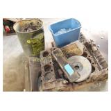 Engine Blocks, Misc GM motor parts,  pistons