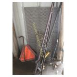 Misc Metal pieces, SMV Sign, etc.