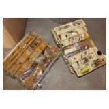 2 Fishing Tackle Boxes with Tackle