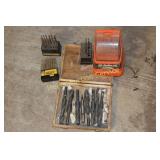 Assorted bits, drill bits