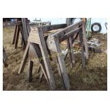4 Saw Horses