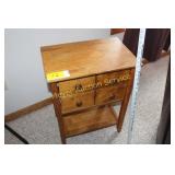 Wooden End Table