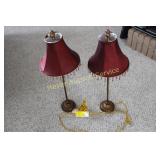 2 Lamps 26" Tall