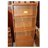 Book Shelf with sliding doors